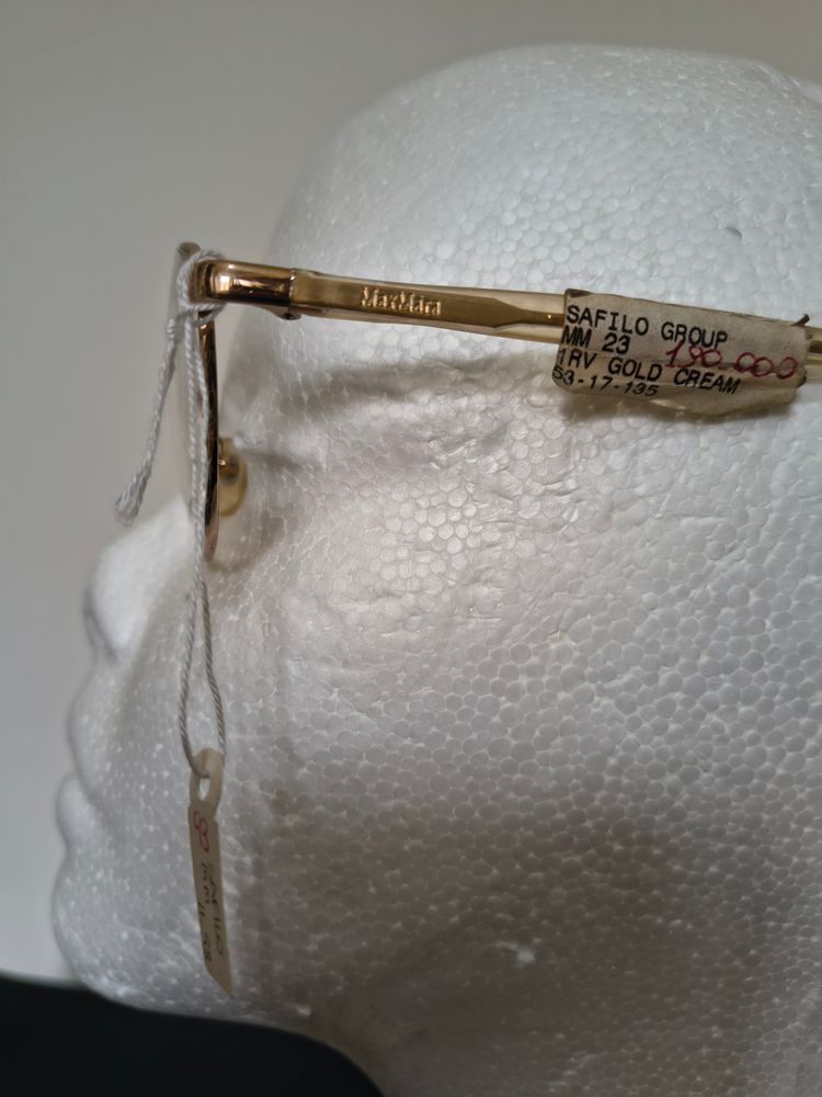 Montatura Maxmara Gold Metal Eyeglasses image 5